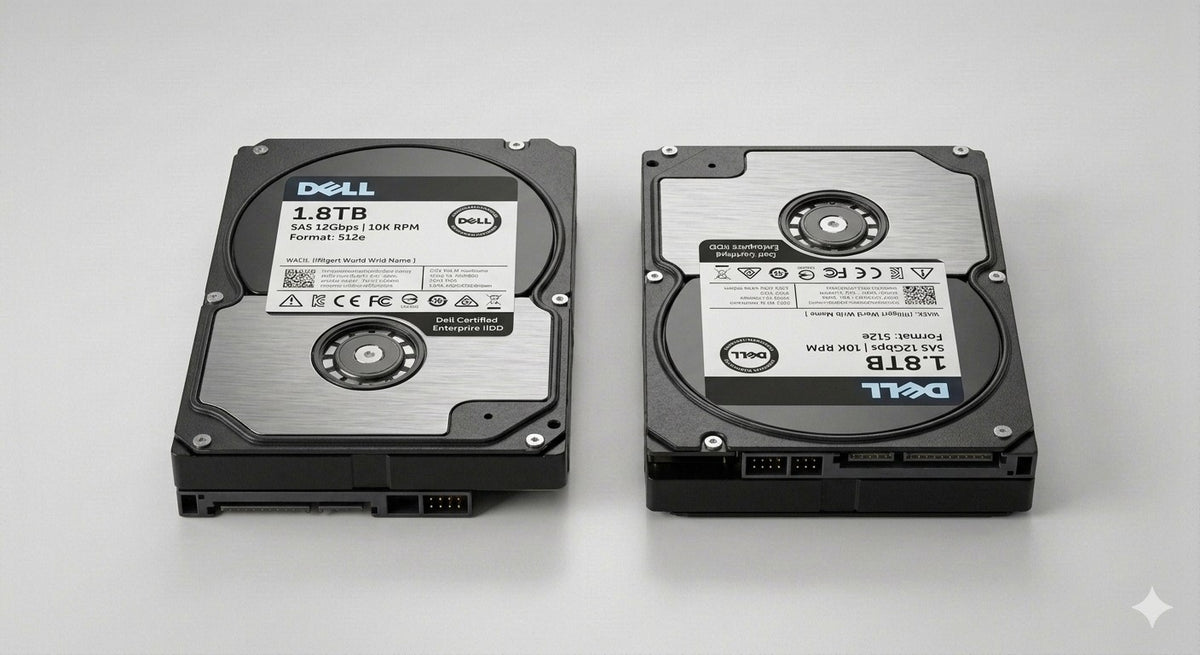 Dell 1.8TB 10K RPM SAS 12Gbps 512e 2.5