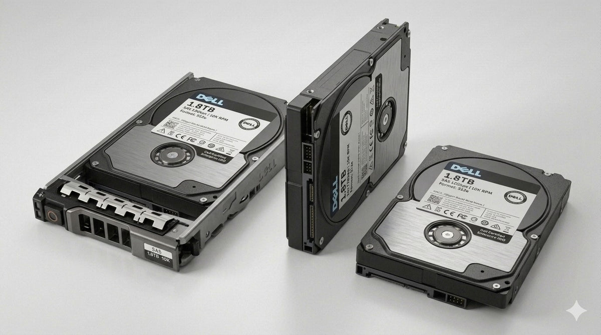 Dell 1.8TB SAS 10K RPM Hard Drive